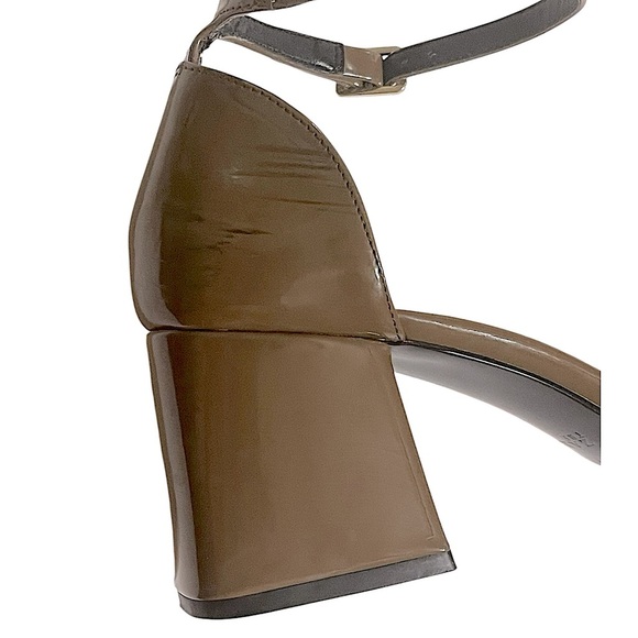 💥SALE💥ZARA WOMENS TAN BLOCK HEEL SZ 8.5 - Picture 15 of 16